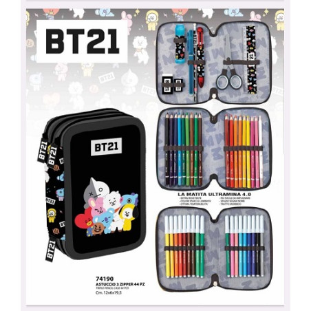 OFFERTA Astuccio 3 zip BT21 (32,90)