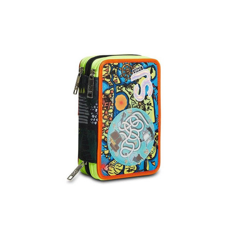 OFFERTA Astuccio 3 zip Seven SJ GANG SJ EVER Pirate BOY (31,90)