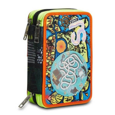 OFFERTA Astuccio 3 zip Seven SJ GANG SJ EVER Pirate BOY (31,90)