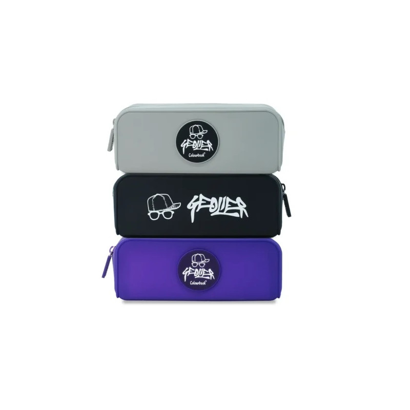 OFFERTA Astuccio bustina portapenna in silicone gommy Geolier