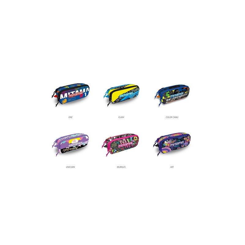 OFFERTA Astuccio tombolino 2 zip Mitama boy and girl