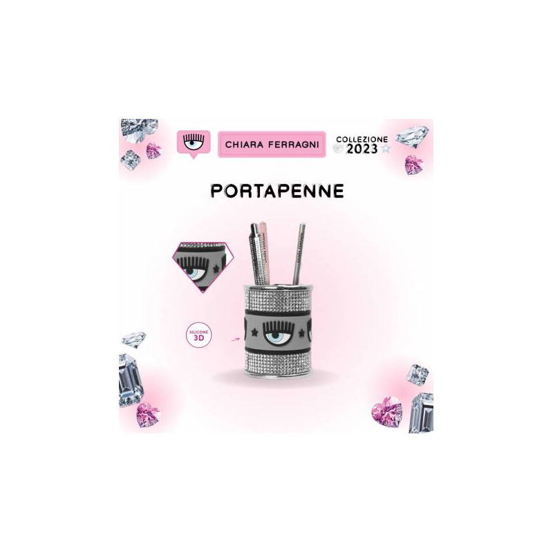 OFFERTA Bicchiere portapenne Chiara Ferragni 2023