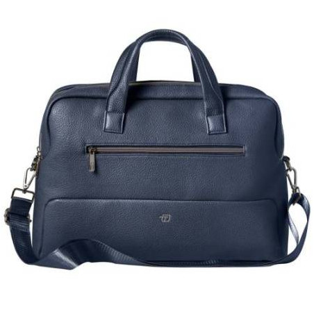 OFFERTA Borsa Gate Trended - con manici - 41 x 30 x 15 cm - ecopelle - blu