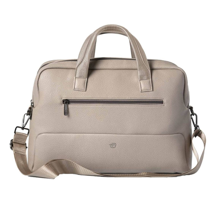 OFFERTA Borsa Gate Trended - con manici - 41 x 30 x 15 cm - ecopelle - ghiaccio