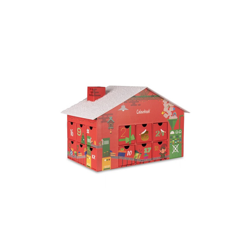 OFFERTA Calendario dell'avvento Colourbook 2025 La Fabbrica degli Elfi