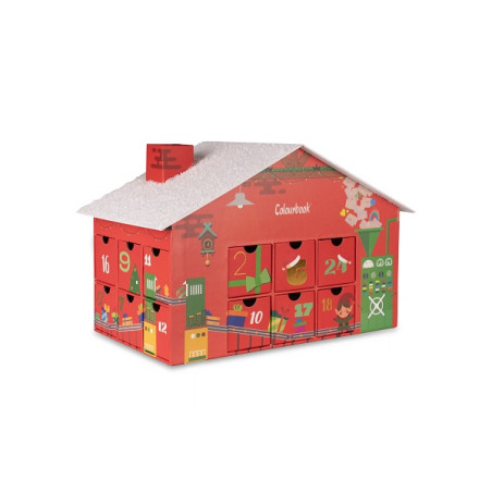OFFERTA Calendario dell'avvento Colourbook 2025 La Fabbrica degli Elfi