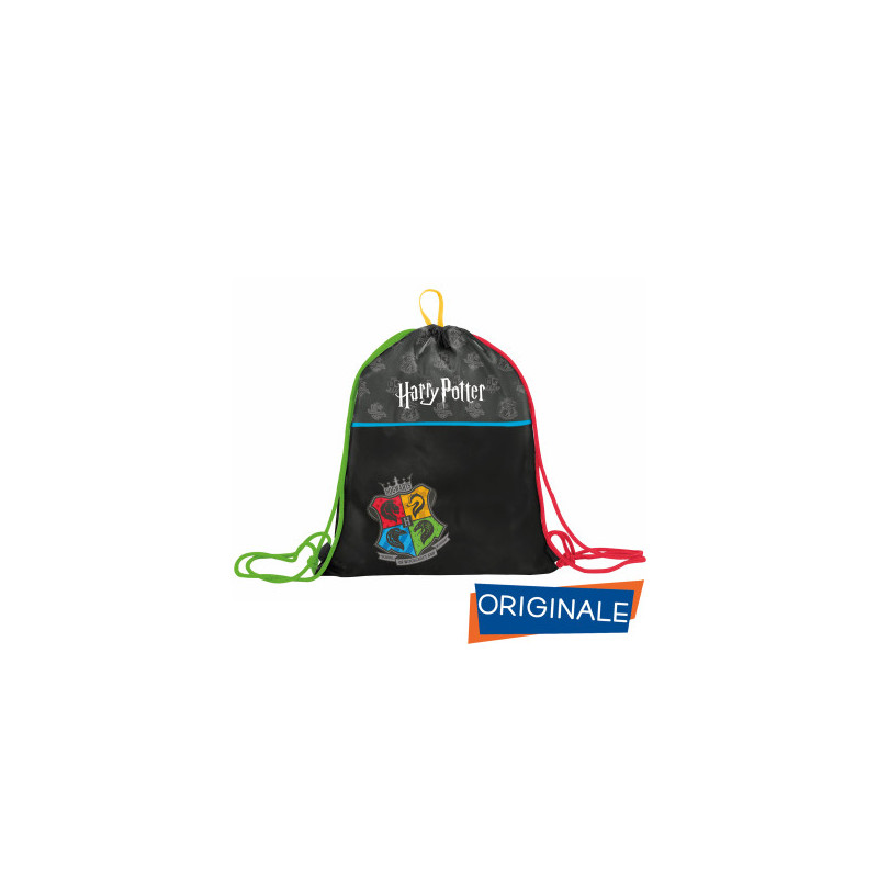 OFFERTA Sacca coulisse Seven HARRY POTTER MAGICAL CREATURES sdoppiabile big (list. €16,90)