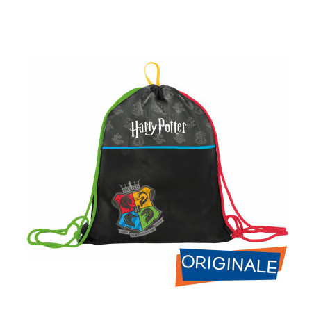 OFFERTA Sacca coulisse Seven HARRY POTTER MAGICAL CREATURES sdoppiabile big (list. €16,90)