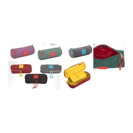 OFFERTA Tombolino astuccio tipo bustina Brick verde/rosso