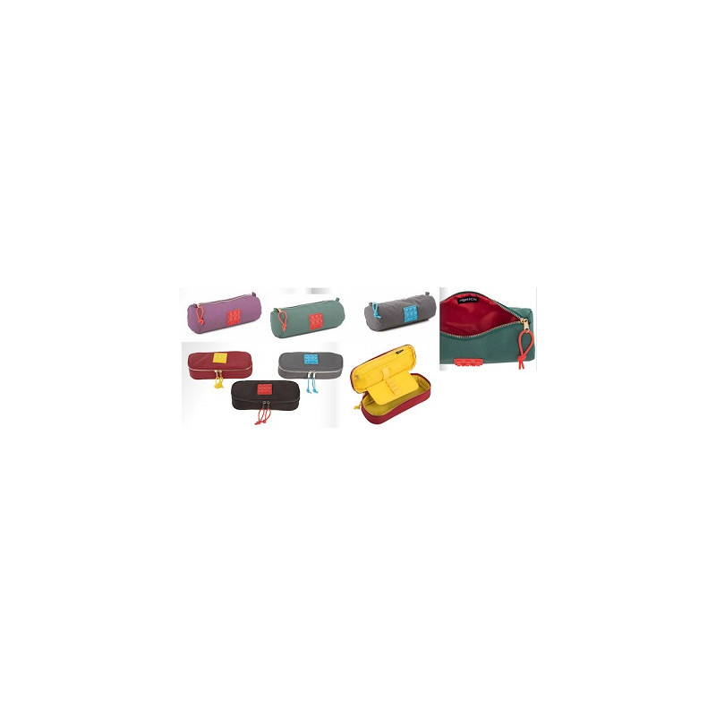 OFFERTA Tombolino astuccio tipo bustina Brick viola/rosso