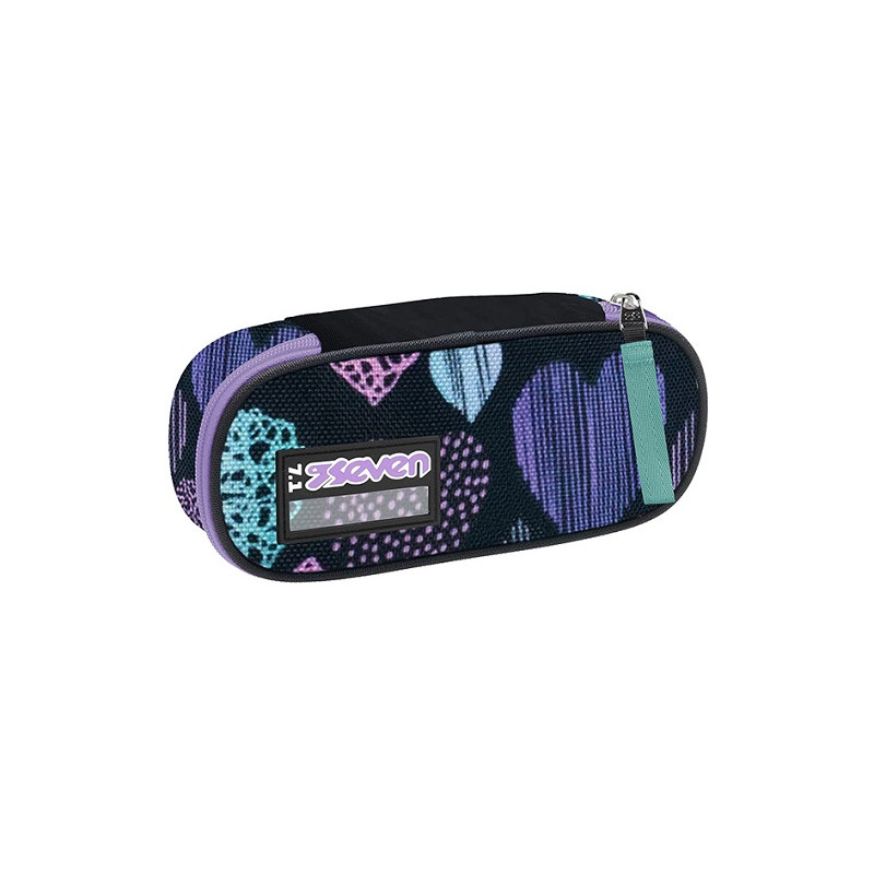 OFFERTA Tombolino astuccio tipo bustina organizzato Seven round plus PATCHYHEART GIRL (19,90)