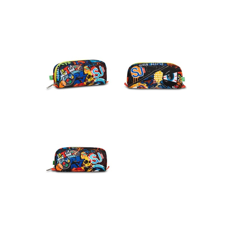OFFERTA Tombolino astuccio tipo bustina Seven Sj Gang facce da SJ Boy (listino € 15,90)