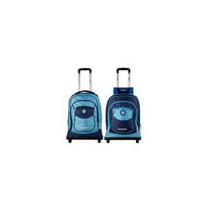 OFFERTA Trolley Zaino estensibile Napoli SSC colourbook con sciarpa omaggio