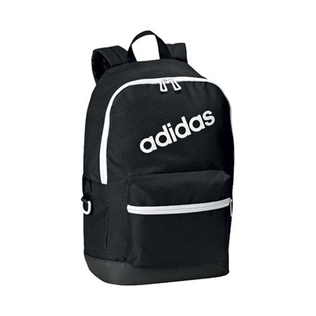 OFFERTA Zaino Adidas in tessuto nero zip bianca