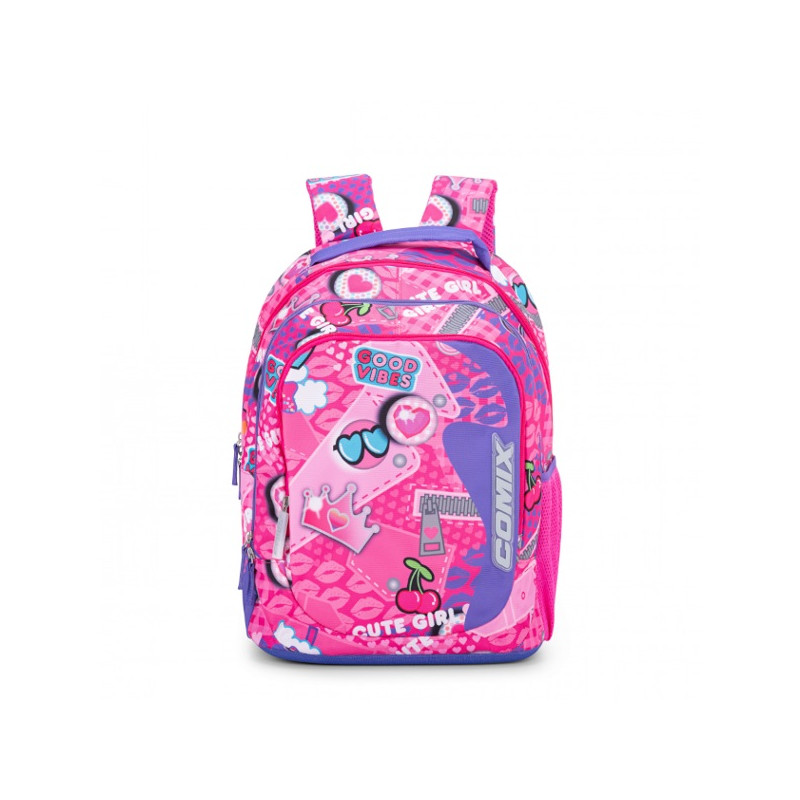OFFERTA Zaino Comix wave pins girl