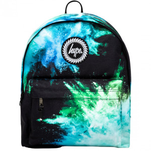 OFFERTA Zaino Hype Blue & Green Chalk Dust Backpack 30x40x15 cm