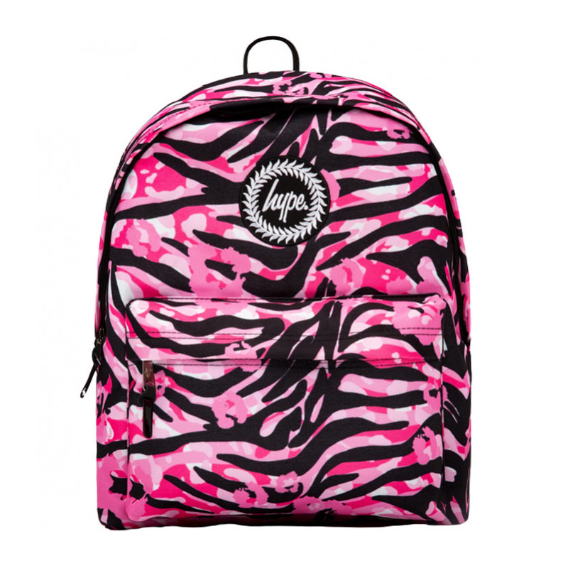 OFFERTA Zaino Hype Pink Zebra Animal Backpack 30x40x15 cm