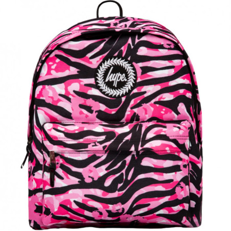 OFFERTA Zaino Hype Pink Zebra Animal Backpack 30x40x15 cm