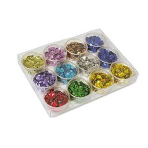 Paillettes  metallizzate  assortite