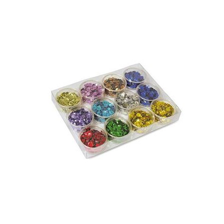 Paillettes  metallizzate  assortite