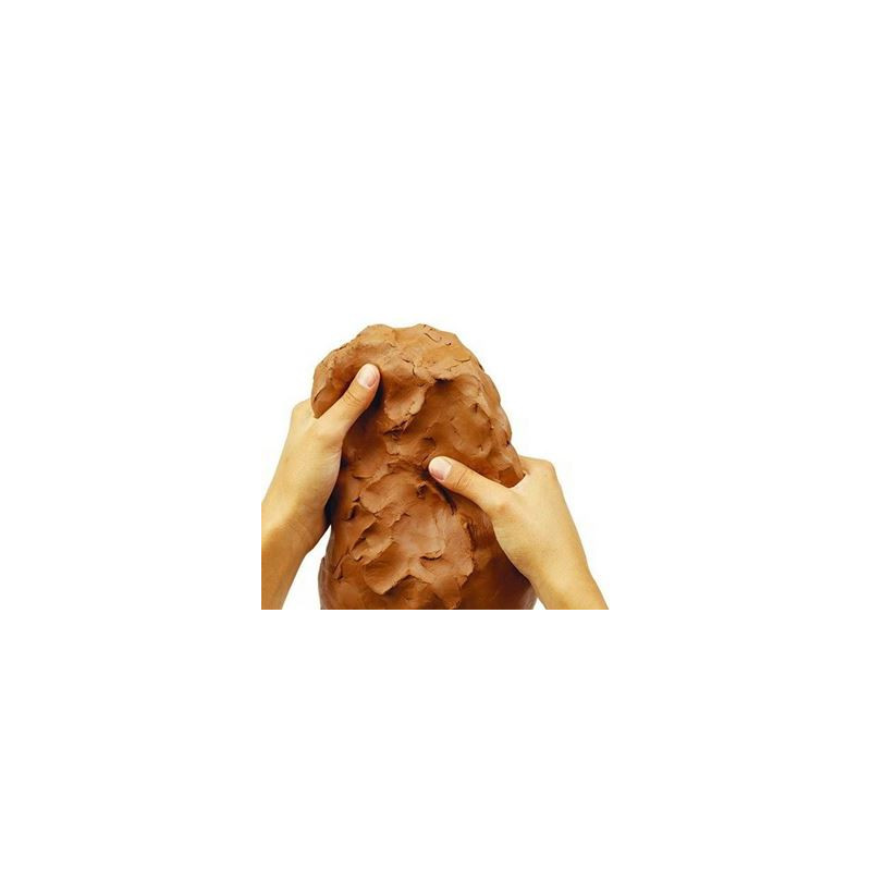 Pasta per modellare tipo Das terracotta panetto da 1kg