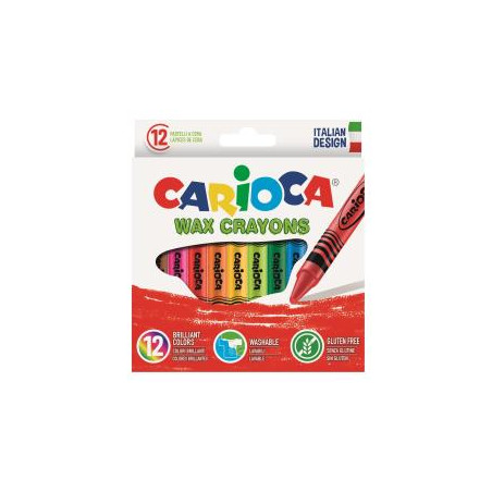 Pastelli a cera Carioca a 12