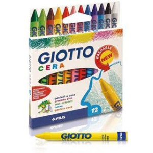 Pastelli a cera Giotto a 12