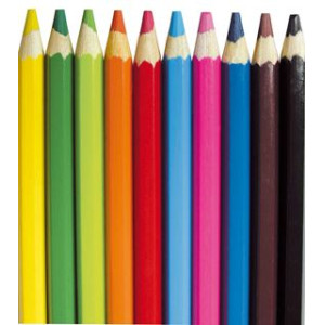 Pastelli Fibracolor Hi-Text p/grossa 48pz - pastelloni