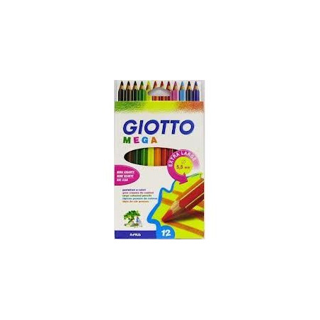 Pastelli giotto mega a 12 - pastelloni OFFERTA