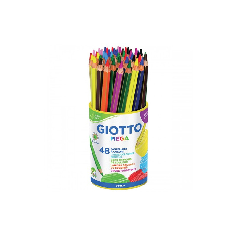 Pastelli giotto mega a 48 - pastelloni