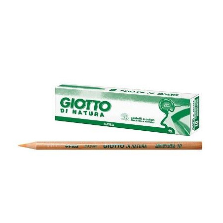 Pastelli giotto natura singoli Arancione Fluo 46