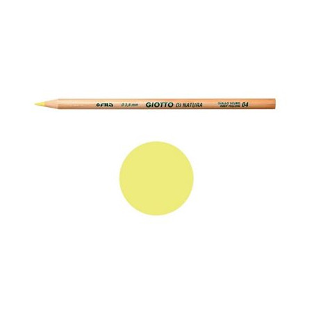 Pastelli giotto natura singoli Giallo 03