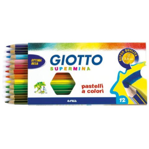 Pastelli Giotto Supermina a 12 OFFERTA