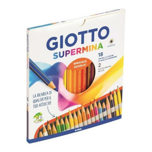 Pastelli Giotto Supermina a 18+2 OFFERTA