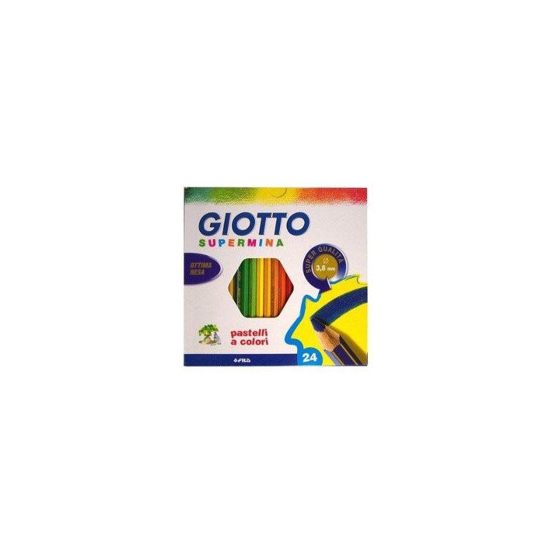 Pastelli Giotto Supermina a 24 OFFERTA