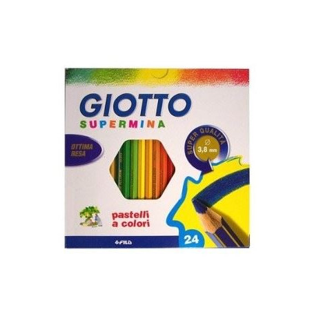 Pastelli Giotto Supermina a 24 OFFERTA