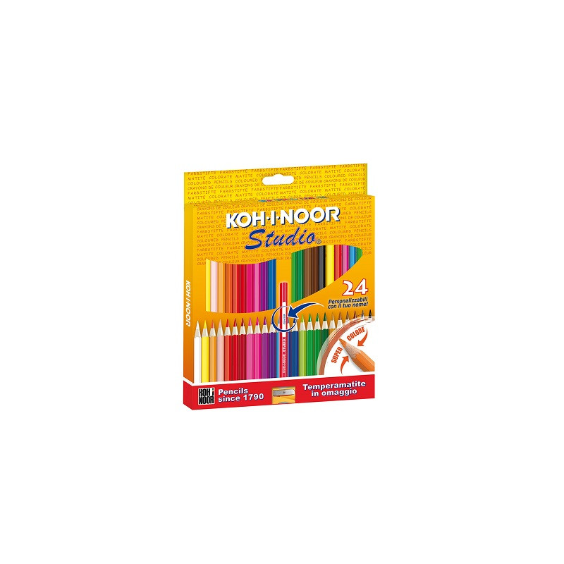 Pastelli Koh-I-Noor Studio a 24pz