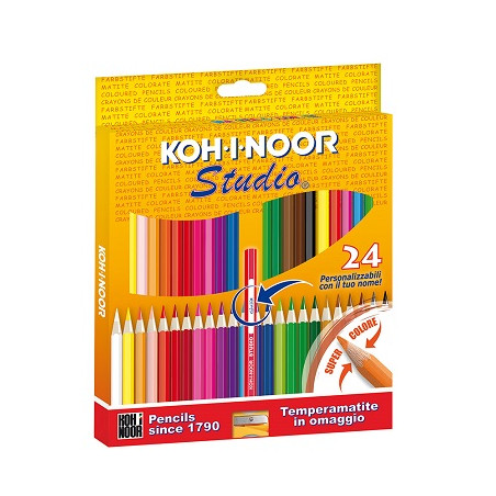 Pastelli Koh-I-Noor Studio a 24pz