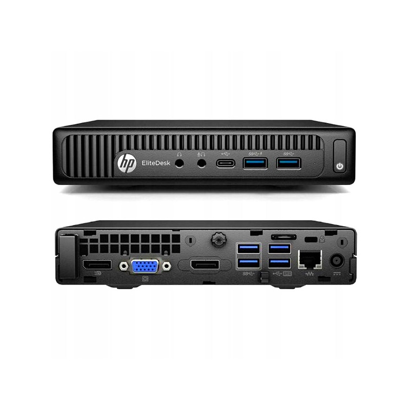 PC Computer HP 800 G2 Mini INTEL CORE I5-6GEN. 8GB 256GB SSD WINDOWS COA - RICONDIZIONATO