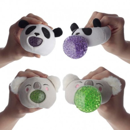Pelouche antistrass coala e pandacon slime