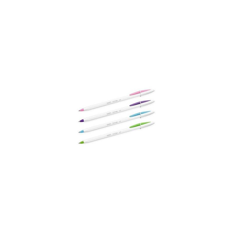Penna a sfera Bic Cristal UP colorate 1,2mm