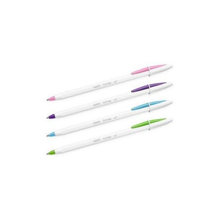 Penna a sfera Bic Cristal UP nere 1,2mm