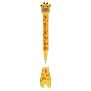 Penna a Sfera con Base - Stand-Ink Ovation - Giraffe - Legami
