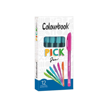 Penna a sfera verde Colourbook