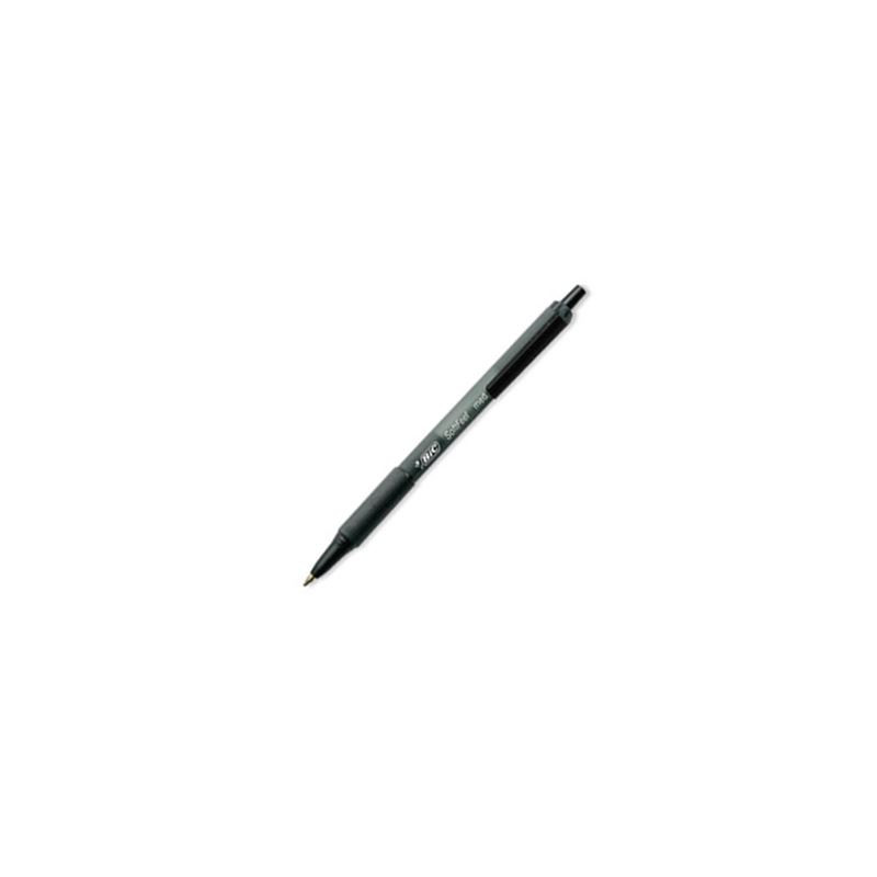 Penna Bic Cristall Soft feel clic grip nero