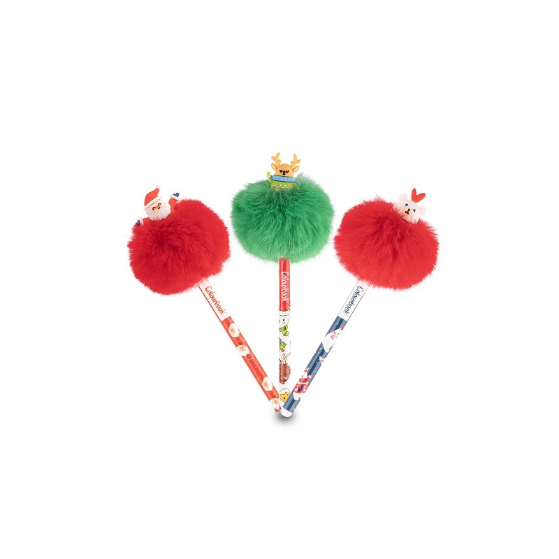 Penna cancellabile Natale Colourbook