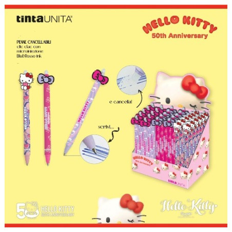 Penna cancellina Hello Kitty 50th anniversary