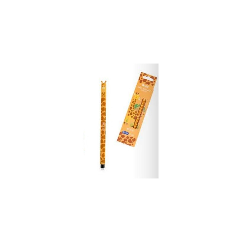 Penna Eraser neck up ink blu