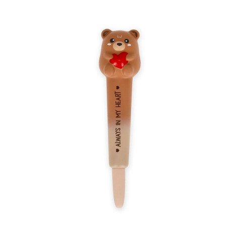 Penna Gel Antistress Teddy Bear Always in my Heart - Squeezies - Legami