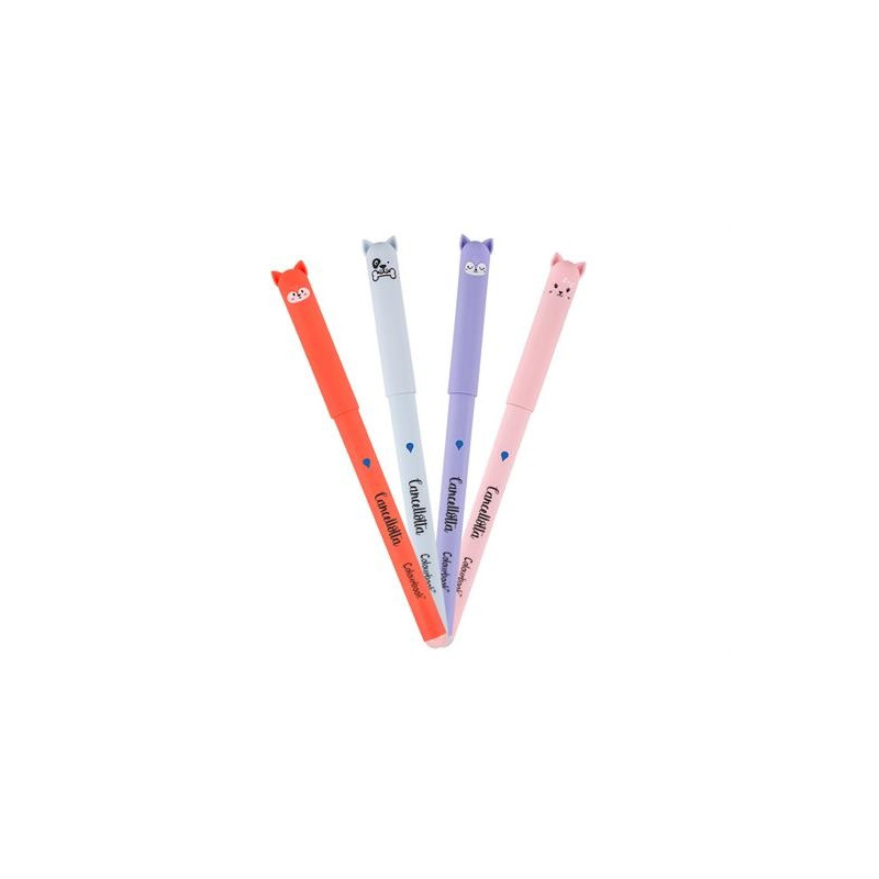 Penna gel cancellotta Colourbook blu (gruppo A)